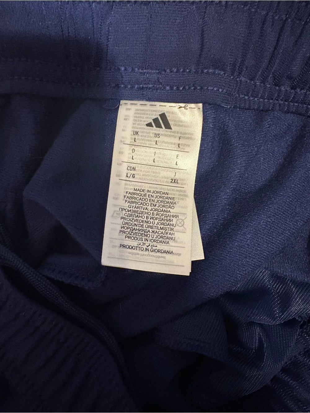 Adidas Navy Blue Athletic Set - pants and zip up - Picture 4 of 10